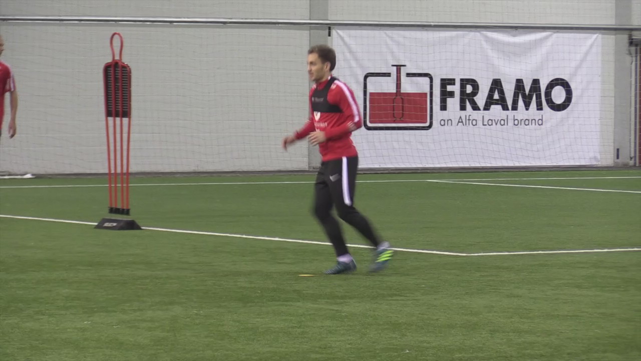 Amers første Brann-trening